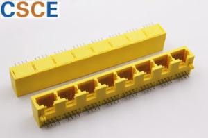Wholesale 56C-180800111X01 RJ45 Modular Jack 1x8 Port 10P8C RJ45 Female Connector from china suppliers