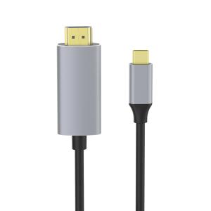 Wholesale OCC OD4.5mm Optical Black Hdmi Cord , 1.8m Premium 3.1 Usb C To Hdmi Cable from china suppliers