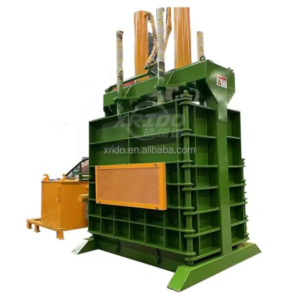 Hot Sale Vertical Hydraulic Scrap Used Tire Baling Bailing Baler Machine for