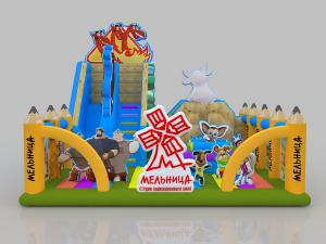 Wholesale 1.2m Mini Bounce House 12 Years Bodyguard Inflatable Jumping Castle from china suppliers