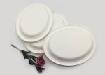 12 Inch Refrigerable Christmas Oval Sugarcane Paper Plates