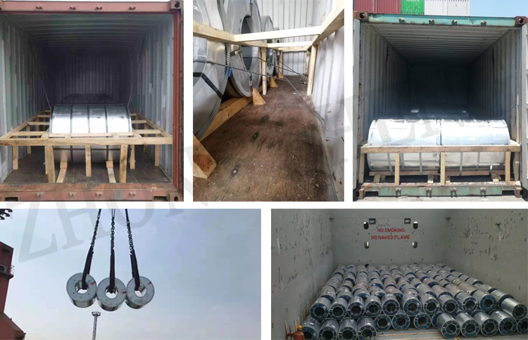 API Certificate 0.47mm Thick Prepainted Galvanized PPGI Steel Coils PE Painting Ral 9002 Color Coated Galvanized Steel Coil