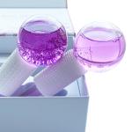 OEM Premium Custom Private Label Frozen Cryo Cooling Massager Pink Ice Globes