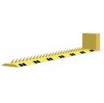 1-6 Meters Speed Hump Road Blocker Tyre Killer with Metal Spike and Warning