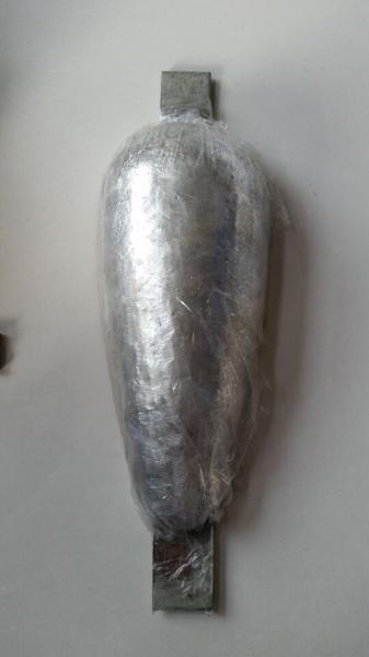 H-1 Magnesium Sacrificial Anode Low Resistivity Soils Typically Below 2,000 Ohm