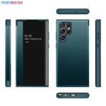 Customer Logo Accepted Minibook Pu Leather Case for Samsung Galaxy S23 Ultra