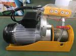 PA1000 Mini Electric Wire Rope Hoist 1000kg With Urgent Stop Switch And