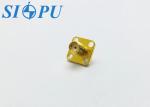 SMA RF Coaxial Connector – Four-Hole Flange Mount Receptacle