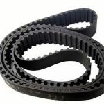 AT5 AT10 AT20 Rubber Timing Belt With Seamless Fiber Core