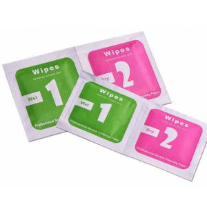 Wholesale Paper Plastic Type Wet Dry Lens Cleaning Wet Wipes Customized for Your Specifications from china suppliers
