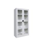 Office Glass Door Fitting File Storage Locker Powder Coated