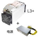 0.58G Hashrate 942W Bitcoin Mining Machine LTC Doge Asic Antminer L3++ Miner