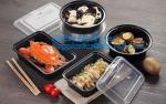 clear disposable high quality plastic packaging food container transparent soup