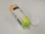 Offset Printing Matte Coating 40g Apt Tube Round Dia 40*101.6mm Flip Top Cap