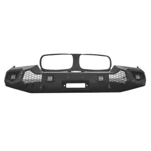 Wholesale Bolt On Steel Bull Bar with White Spot Beam Light from china suppliers