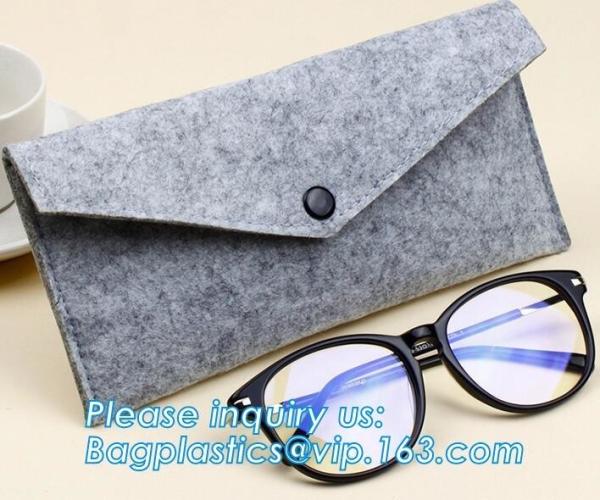 Felt laptop bag Felt mobile phone bag felt sunglasses case Felt purse felt card