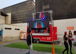 Wholesale Anti Wings Mobile Truck Led Screen , P6 P8 Trailer Mounted LED Displays High Brightness from china suppliers