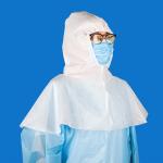 Protective Isolation Medical Surgical Cap , Disposable PE PP Non Woven Surgical