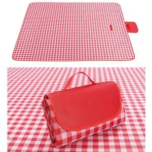 Wholesale Foldable Gingham Outdoor Picnic Mat Sandproof Waterproof 2M Camping Beach Blanket from china suppliers
