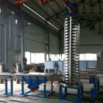 Stainless Steel 304 Vertical Spiral Dry Elevator Conveyor For Cocoa Powder