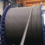 API 9A Drilling Rig Accessories , 1960 2160 MPa Galvanized Steel Wire Rope