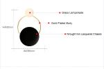 LED Wall bed lamp Designer Creative Spherical Metal Wall Lights Fixures (WH-OR