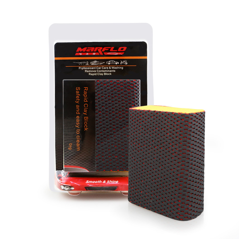 Yellow Car Clay Block For Auto Detailing ISO-9001 Certificated