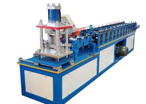 Wholesale Metal Decoration Door Shutter Roll Forming Machine High Speed 30-50 M / Min from china suppliers