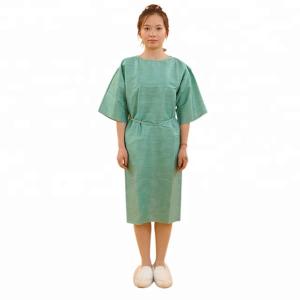 Wholesale 50gsm Short Sleeve Sterile Disposable Protective Gowns from china suppliers
