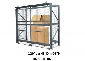Wholesale Heavy Duty Steel Pallet Rack Security Cage Systems 10