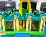 Multi Color 1000D Inflatable Jumping Bouncy Castle For Kindergarten