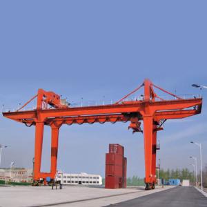 Wholesale Container Mobile Gantry Crane Rail Mounted Customized Cabin Control from china suppliers
