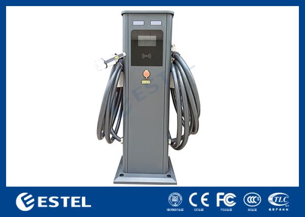 Outdoor Electric Vehicle AC EV Charging Station 3 Phase 22kw EV Charger With 5M