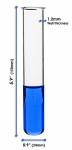 Test Tubes, 50ml - Borosilicate 3.3 Glass - 1.2mm Thick Walls, Beaded Rim -