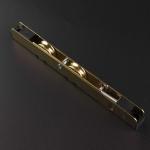 Iron frame Metal sliding aluminum doors and Windows with copper wheel sliding