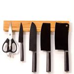 Sample Lead Time 2-3 Days Strong Neodymium Magnet Bamboo Magnetic Knife Strip /
