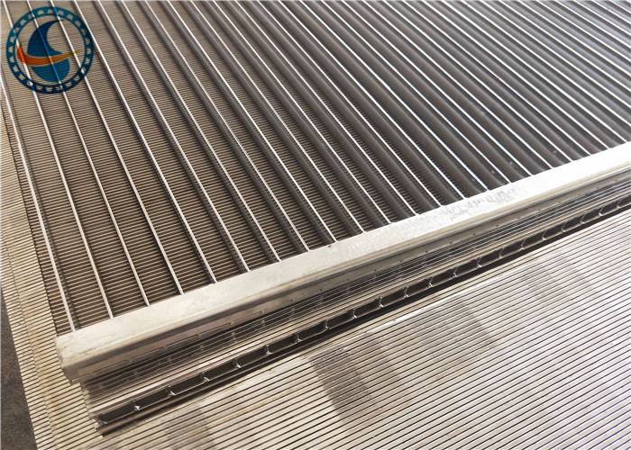 Reliable Johnson Wedge Wire Screen Panels , Anti Abrasion Wedge Wire Sheets