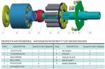 Rexroth Series A4VSO125/180/250/355/500 Hydraulic piston pump parts/repair kits