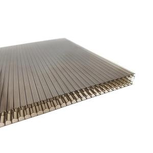 Wholesale High Quality Wholesale Prices For Direct Sales By Manufacturers Polycarbonate Hollow Sheet With 88% Light Transmittance from china suppliers