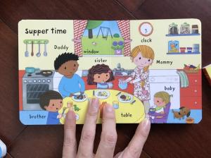 Wholesale Self Publish Custom Photo Baby Board Book Die Cut Hard Cover Binding OEM from china suppliers