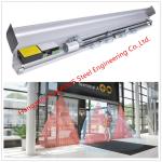 Fully Glazed Overhead Sensor Doors Glass Facade Opening Sliding Doors Automatic