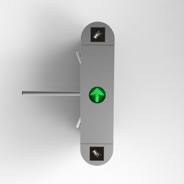 Pedestrian Gate Access Control Turnstile Heavy Duty With RFID / Fingerprint