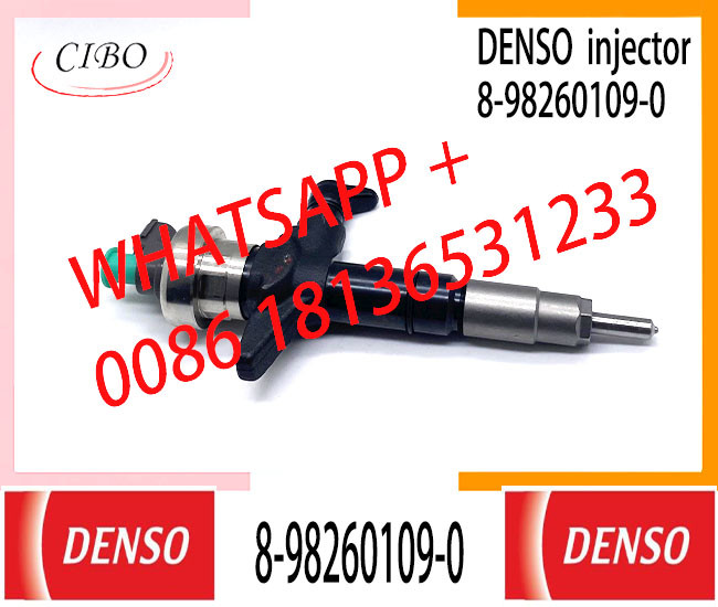 Common rail injector 295050-1900 8-98260109-0 diesel injector for Isuzu injector nozzle 295050-1900 8-98260109-0