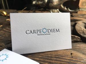 Wholesale Square Shaped Custom High End Business Cards Premium Letterpress With Color Edge from china suppliers