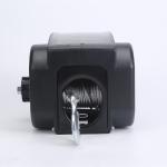 Portable 2000LB 12V Remote Towing Hitch Electric Trailer Winch 6ft/Min