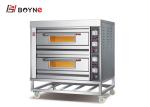 Restaurant Electric Four Trays Industrial Baking deck Oven with wheel easy to