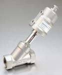 Stainless Steel Angle Valve , PV700 2 / 2 Way Angle Valve For Liquids / Gases