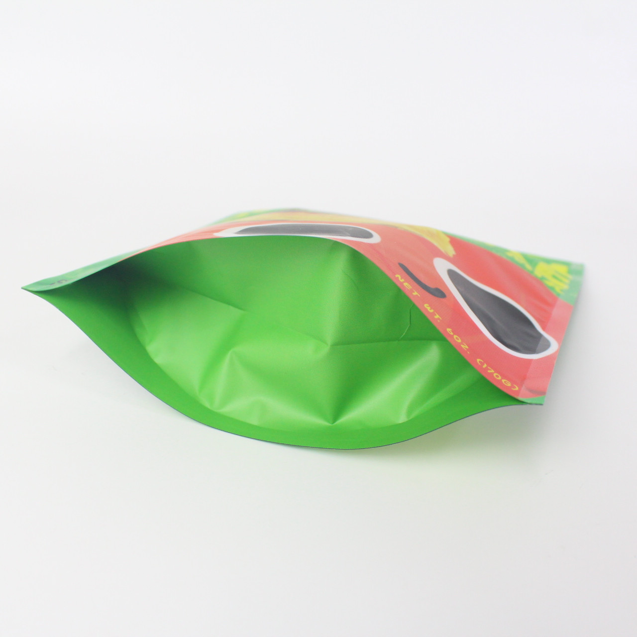 Food Grade Custom Print Snack Packaging Pouch Aluminum Foil Bag With Window