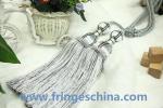High quality fashion custom long tassel fringe trimming for curtain attractive