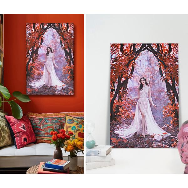 Custom Framed Canvas Prints With Inkjet Cotton Canvas Available In Standard And Custom Sizes
